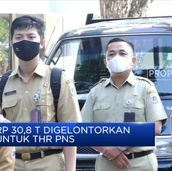 Rp 30,8 T Digelontorkan Untuk THR PNS