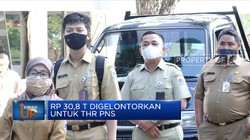 Rp 30,8 T Digelontorkan Untuk THR PNS