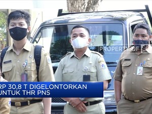 Rp 30,8 T Digelontorkan Untuk THR PNS