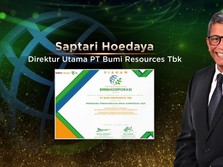 BUMI Raih Penghargaan Green Elite untuk Penurunan Emisi