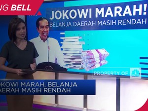 Jokowi Marah, Belanja Daerah Masih Rendah