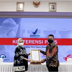 RI Resmi Pakai Vaksin Sinopharm Lawan Covid, Efikasinya 78%