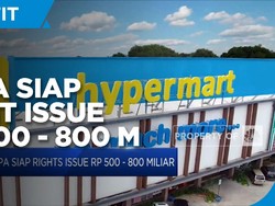 Matahari Putra Prima Siap Rights Issue Hingga Rp 800 M