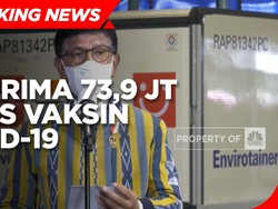 Menkominfo: Per Akhir April, RI Terima 73,9 Juta Vaksin Covid