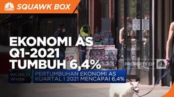 Pertumbuhan Ekonomi AS Q1-2021 Sukses Tumbuh 6,4% (yoy)