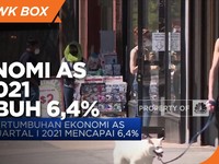 Pertumbuhan Ekonomi AS Q1-2021 Sukses Tumbuh 6,4% (yoy)