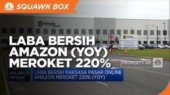 Q1-2021, Laba Bersih Amazon Meroket 220% (YoY)