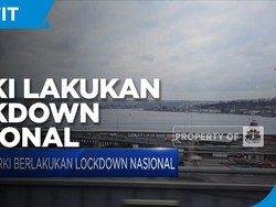 Redam Lonjakan Kasus Covid-19, Turki Lockdown Nasional