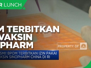 Resmi! BPOM Terbitkan Izin Pakai Vaksin Sinopharm China di RI