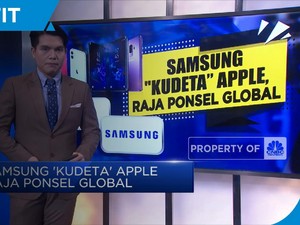 Samsung 'Kudeta' Apple Raja Ponsel Global