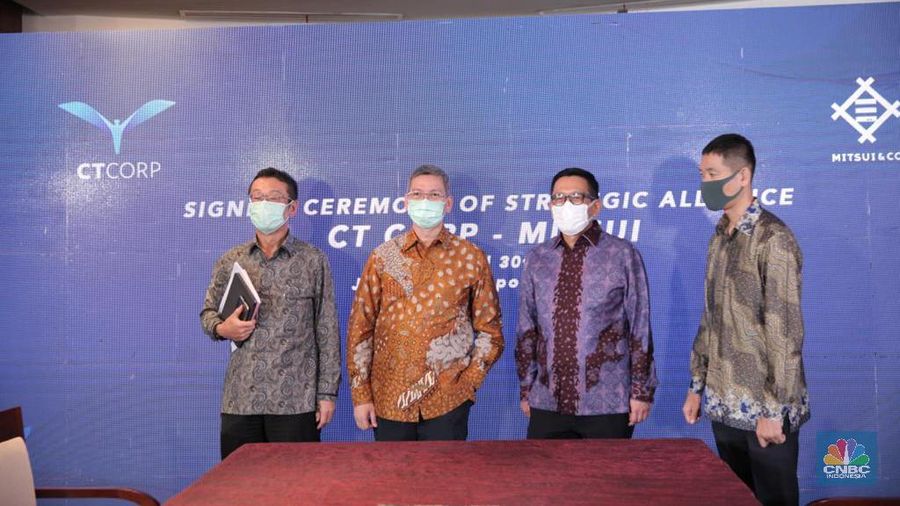 CT Corp dan Mitsui & Co Ltd kembali mempererat kerja samanya. Mitsui yang merupakan perusahaan raksasa global yang bermarkas di Jepang menyerap obligasi konversi PT CT Corpora, dengan total 100 miliar yen atau sekitar Rp 13,2 triliun (asumsi kurs 1 yen setara dengan Rp 132. (Ist)