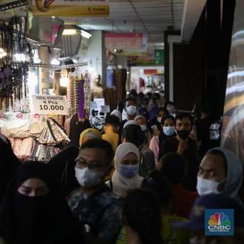 Berjubel! Begini Penampakan di Pasar Tanah Abang Hari ini