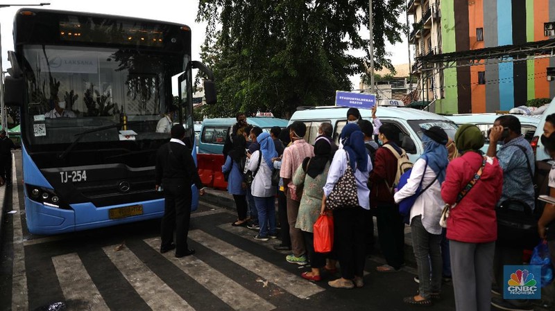 Ilustrasi Stasiun Tanah Abang. (CNBC Indonesia/Muhammad Sabki)