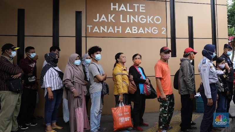 Ilustrasi Stasiun Tanah Abang. (CNBC Indonesia/Muhammad Sabki)
