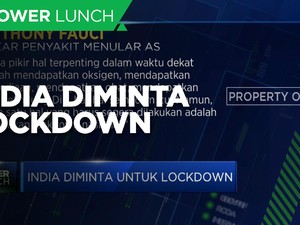 India Diminta Untuk Lockdown