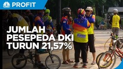 PPKM Diperpanjang, Jumlah Pesepeda di DKI Turun 21,57%