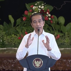 Jokowi Bicara Teknologi 'Jarvis Iron Man' di Sektor Kesehatan