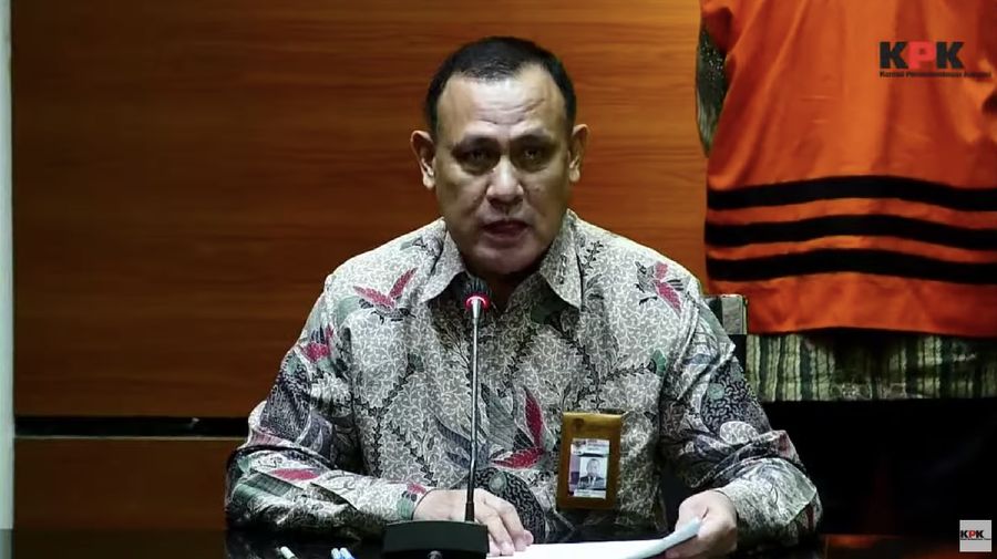 Konferensi Pers Penetapan dan Penahanan Tersangka Dugaan Tipikor di Lingkungan Ditjen Pajak.
