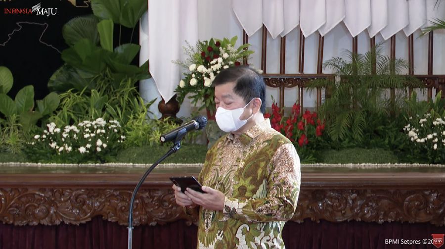 Musyawarah perencanaan pembangunan nasional 2021. (Tangkapan layar Bappenas RI)