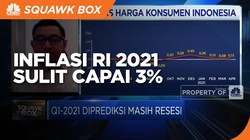 Tekanan Pandemi Masih Tinggi, Inflasi 2021 Sulit Capai 3%