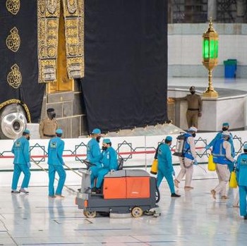 Potret Close Up Batu Hajar Aswad yang Dirilis Arab Saudi