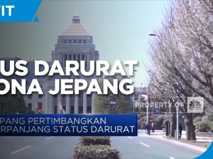 Jepang Perpanjang Status Darurat Corona Hingga 17 Mei 2021?
