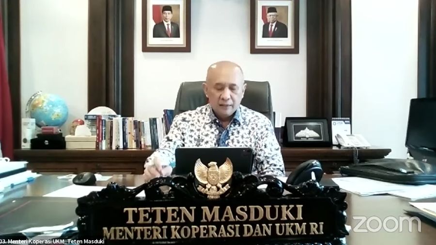 Konferensi Pers Perkembangan dan Upaya Pemulihan Ekonomi Nasional