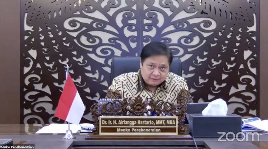 Konferensi Pers Perkembangan dan Upaya Pemulihan Ekonomi Nasional