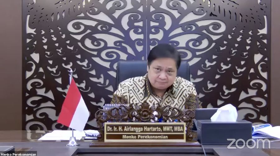Konferensi Pers Perkembangan dan Upaya Pemulihan Ekonomi Nasional