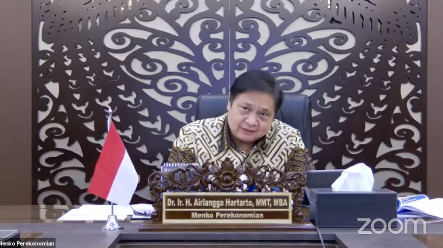 Konferensi Pers Perkembangan dan Upaya Pemulihan Ekonomi Nasional