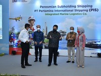 Menteri BUMN Resmikan Pertamina International Shipping