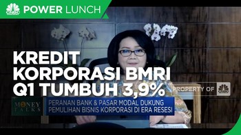 Bisnis Membaik, Kredit Korporasi BMRI Q1-2021 Tumbuh 3,9%
