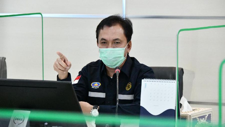 Kepala BPH Migas M Fanshurullah Asa bersama team diterima Pjs. GM PT Pertamina MOR II Sumbagsel Pande Made Andi Suryawan bersama jajarannya (05/05/2021).