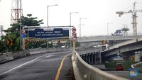 Jalan Layang MBZ Tol Jakarta-Cikampek Ditutup Sementara