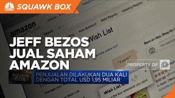 Jeff Bezos Jual Saham Amazon, Raup Rp 27 Triliun!