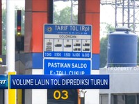 Volume Lalin Tol Diprediksi Turun