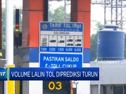 Volume Lalin Tol Diprediksi Turun