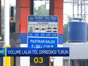 Volume Lalin Tol Diprediksi Turun