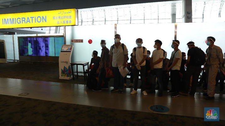 Bandara Internasional Soekarno Hatta, Tangerang, Banten. (CNBC Indonesia/Andrean Kristianto) Bandara Internasional Soekarno Hatta, Tangerang, Banten. (CNBC Indonesia/Andrean Kristianto)