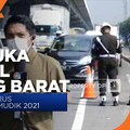 Polri Berlakukan Buka-Tutup di Gerbang Tol Cikarang Barat