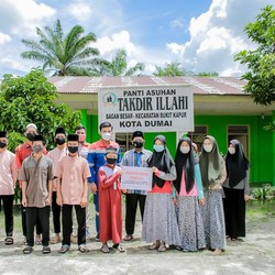 Pertamina Beri Santunan Pada 22 Ribu Anak Yatim dan Dhuafa