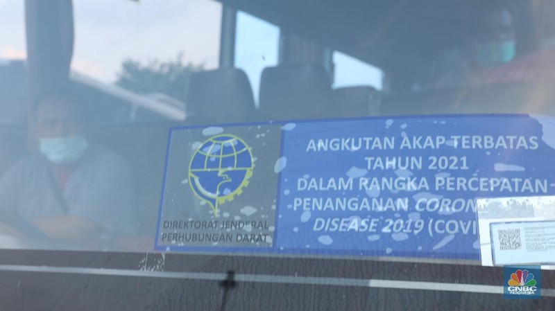 Terminal Bus Kalideres. (CNBC Indonesia/Andrean Kristianto)