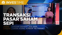 Transaksi Saham Sepi, Investor Asing 'Lari' ke Mana?