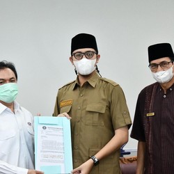 BPH Migas Serahkan Kuota BBM ke Walikota Bukittinggi