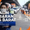 Live Now! Pantauan Penyekatan Mudik di Cikarang Barat