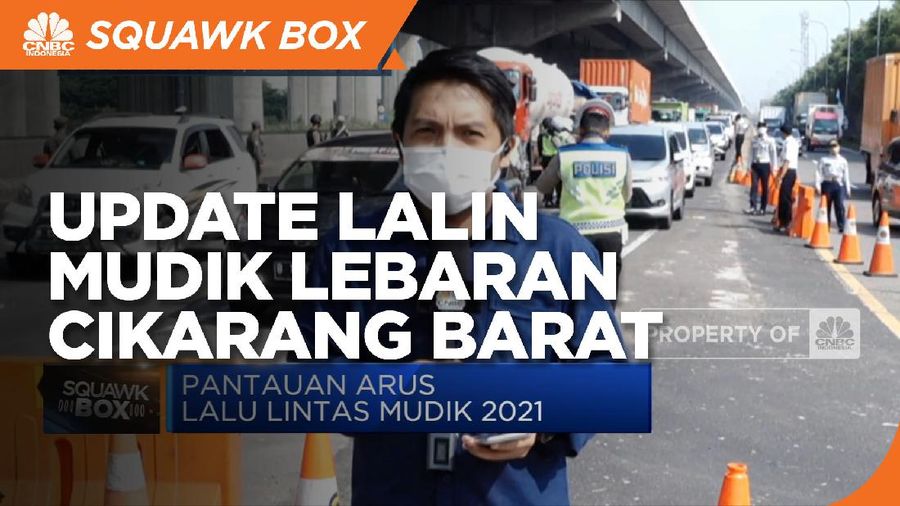 Arus Mudik Tol Cikarang Barat Padat, Pengamanan Diperketat