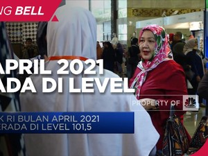 Kepercayaan Konsumen RI Masuk Ke Zona Optimistis