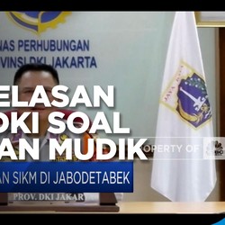 Penjelasan Dishub DKI Soal Larangan Mudik Wilayah Jabodetabek