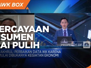 Aktivitas Ekonomi Dibuka, Kepercayaan Konsumen Mulai Pulih