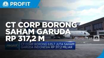 CT Corp Borong 635,7 Juta Saham Garuda Indonesia Rp 317,2 M